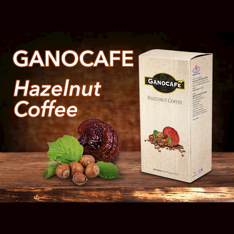 Ganocafe Hazelnut Coffee